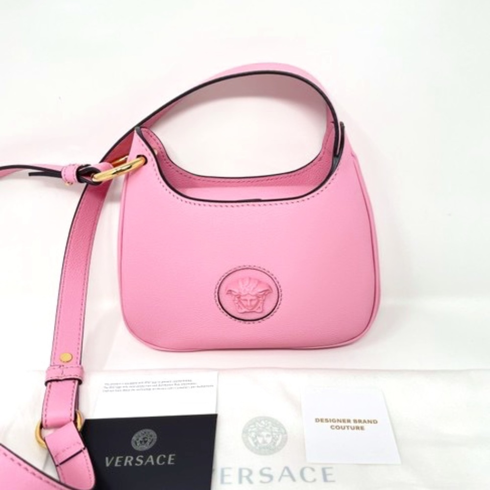 Versace Small La Medusa Hobo Shoulder Bag